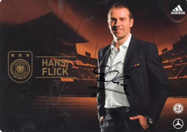 Hansi Flick - DFB 2010 - original signierte DFB Autogrammkarte