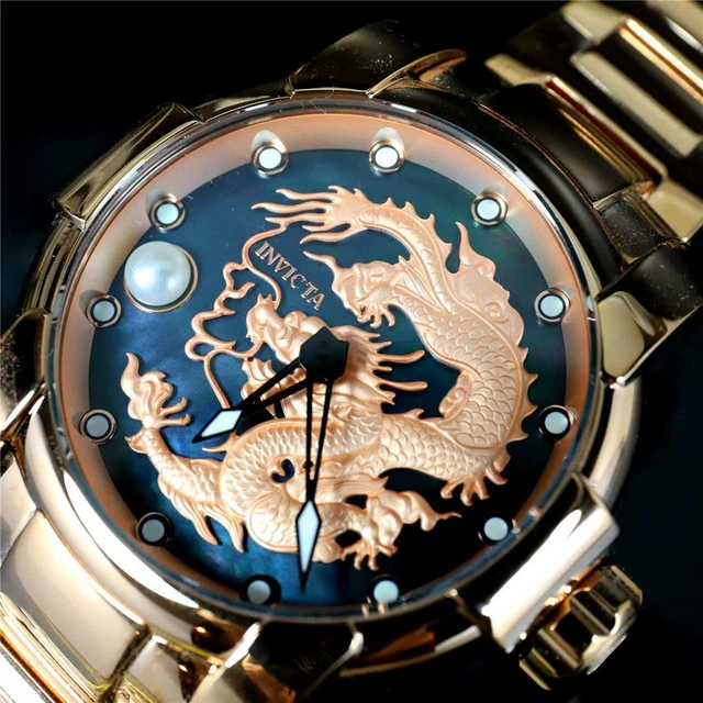 Montre De Plongée Invicta 15137 Pour Femme - Plaquée Or Rose 18k - Neuve Avec écrin