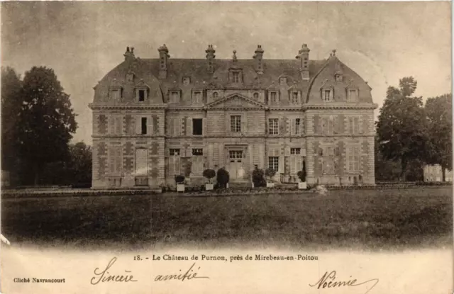 CPA AK Le Chateau de Purnon, pres de MIREBEAU-en-POITOU (613216)