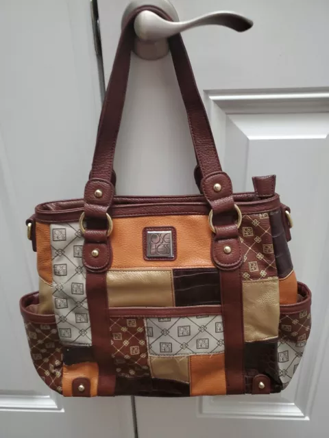 Jose Hess Large Shoulder Handbag Danbury Mint Great preowned condition