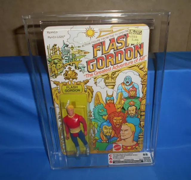 1979 Mattel Flash Gordon Gun Complete Moc Carded Graded Cas 85 Coa 1979 Mattel Flash Gordon Gun Complete Moc Carded Graded Cas 85 Coa