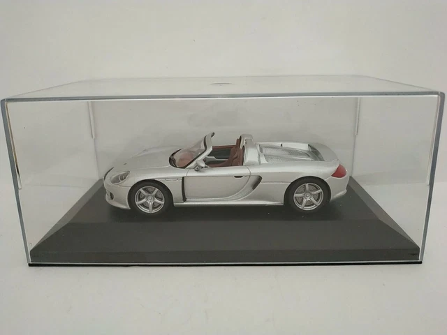 1/43 Porsche Carrera Gt Échelle Métal Voiture Échelle Voiture Moulé Sous...