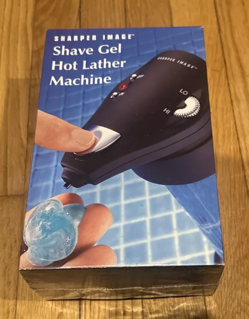 Sharper Image Shave Gel Hot Lather Machine * NEW / SEALED