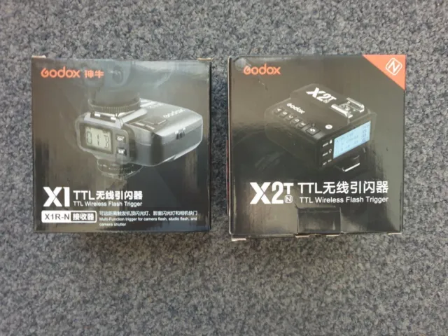 Godox X2 Sender X1 Receptor Set para Nikon, Nuevo