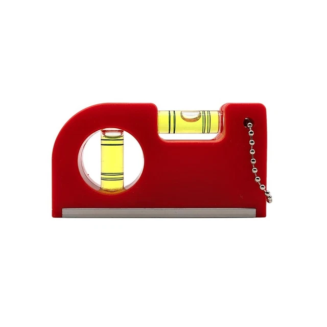 2In1 Mini Poche Niveau Avec Métal / Chaîne Crochet for Determining Horizontale