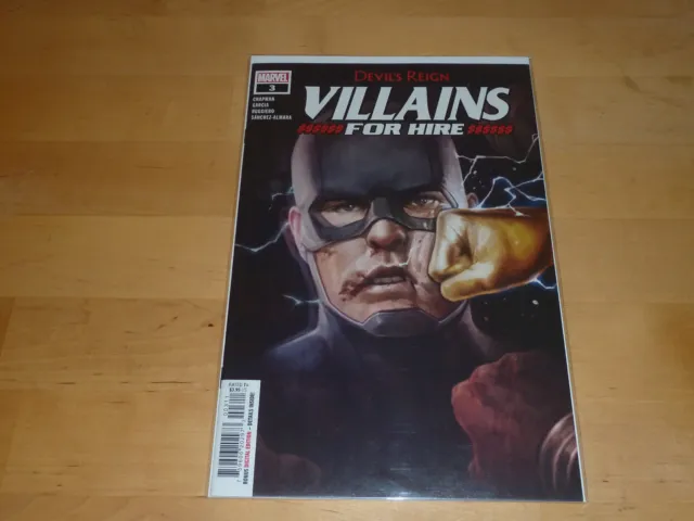 Devil's Reign Villains For Hire #3 (Marvel) Chapman/ Vf-Nm