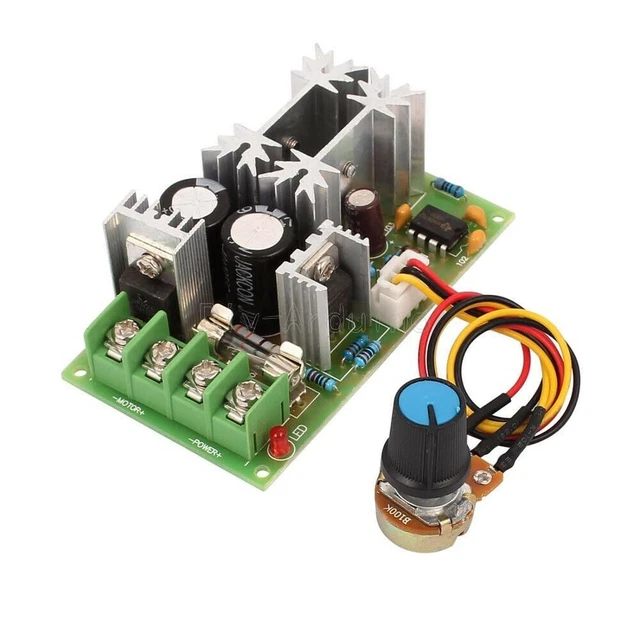 Régulateur PWM 8A DC6-30V Pour Moteur - Contrôleur De Vitesse LCD S12 - Neuf