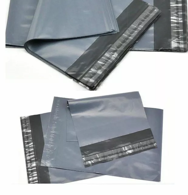 Strong Mailing Poly Postage QUALITY Bags ALL SIZES Grey Post Mailing Self Seal