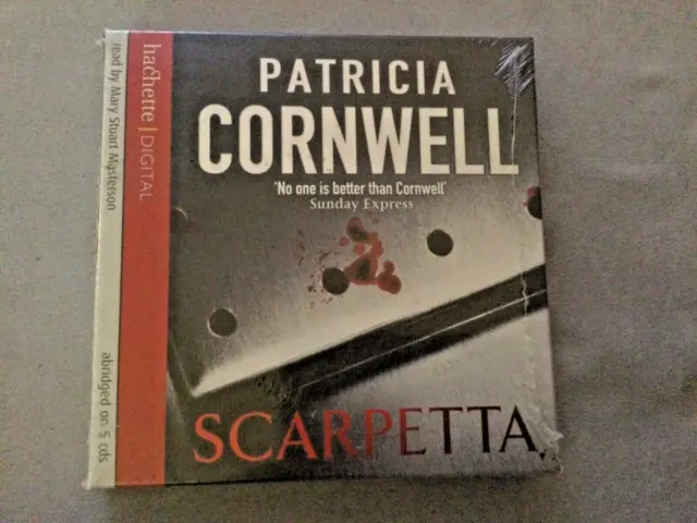 Scarpetta  by Patricia Cornwell (CD-Audio) 5 Cds Boxset- Sealed
