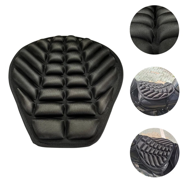 Sedile moto in fibra spandex cuscino moto cuscino a pressione per moto coprisedile