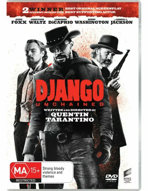 Django Unchained DVD - Jamie Foxx (Region 4, 2018) Free Post