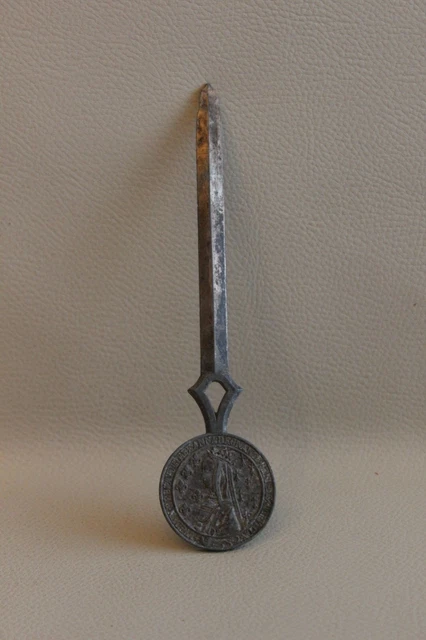 Coupe-papier / Ouvre-lettres Vintage En Métal - Forme De Chevalier Médiéval