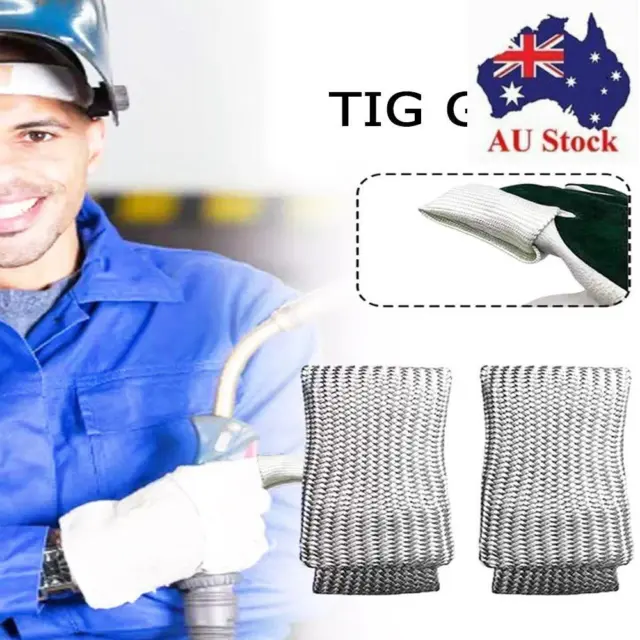 Tool Welder Accessory Heat Shield Cover Welding Glove Finger Guards TIG Gloves