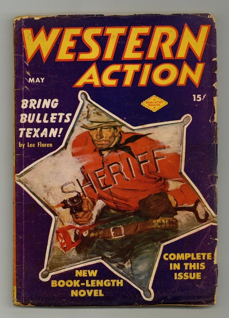 Western Action Novels Magazine 1st Series Pulp Vol. 14 #4 GD/VG 3.0 1950