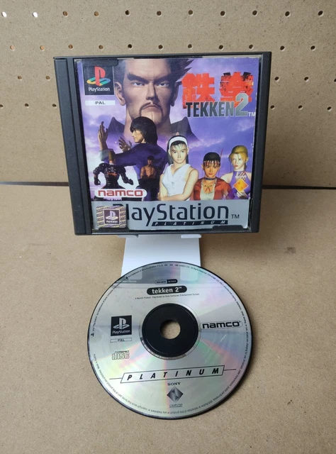 Tekken 2 Platinum Sur PS1 – Jeu Complet Avec Notice, Bon état
