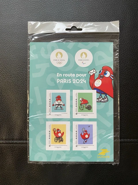 Lot De 5 Insignes épinglettes Mascotte Jeux Olympiques Paris 2024 - Multi-couleurs
