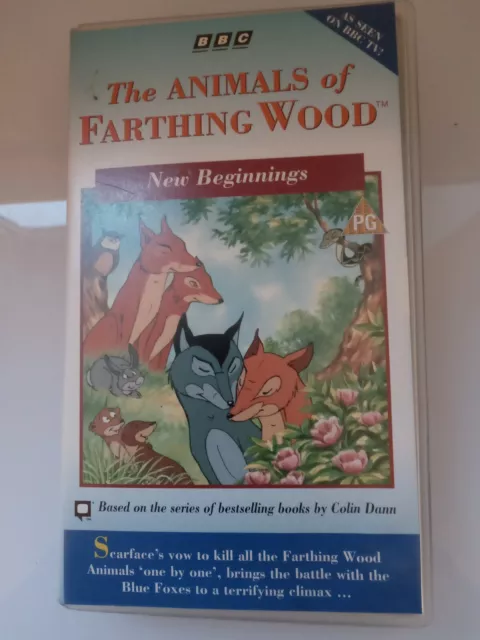 The Animals Of Farthing Wood Part 6 - New Beginnings (Animated) (VHS/SH, 1994)
