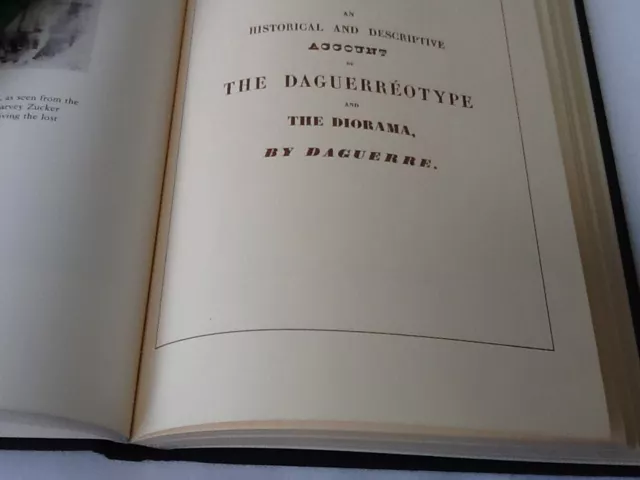 Daguerre - Facsimile Descriptive Account of Various Processes - Hardback 1971 3