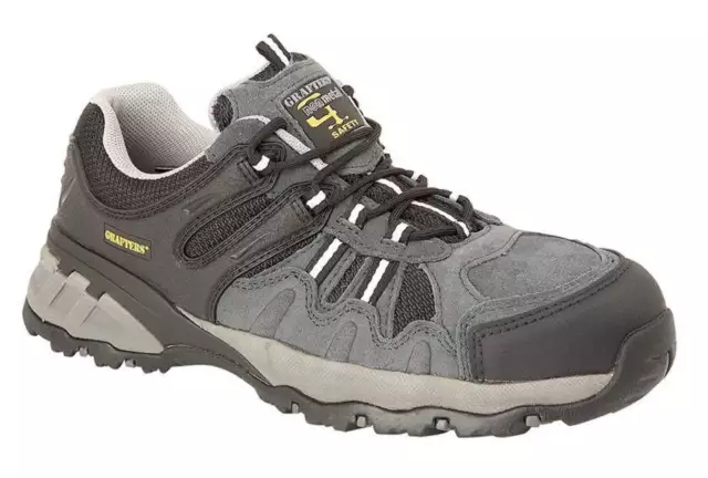 Grafters M504F Composite Non-Metal Safety Trainer Shoe