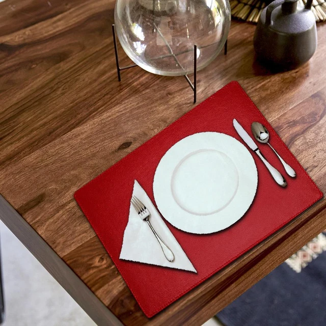 10 Best Waterproof Table Mats And Coasters For Your Kitchen Myir Jun Leather Sets - August 2025