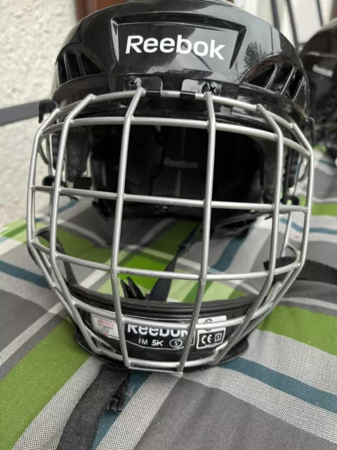 eishockey helm kinder, Reebok, FM 5K ,( S)