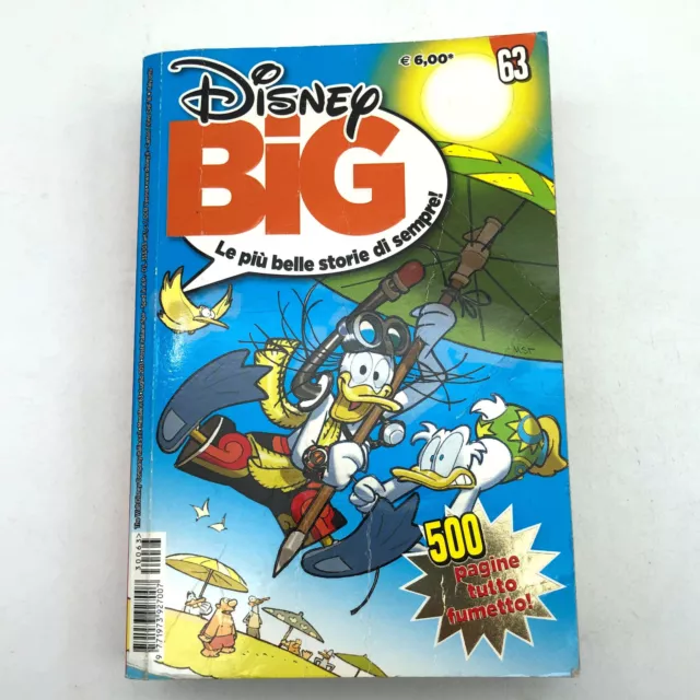 Fumetto BIG Walt DISNEY n. 63 le piu belle storie Topolino Paperino Zio Paperone