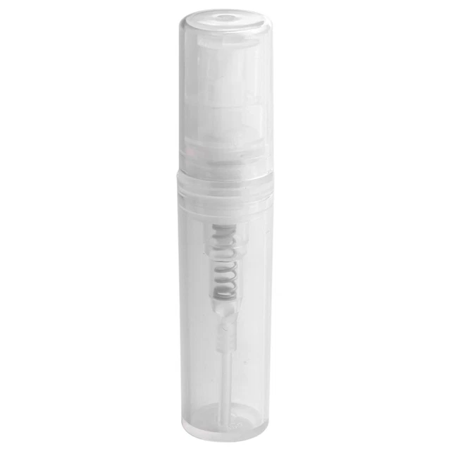 50 X 2 Ml Kunststoff Reise SprÜHflasche Leere Transparente ParfÜM Zerstäube6203