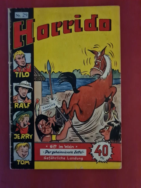 HORRIDO COMIC HEFT Nr.29 ( Original-Heft) Zustand 2 EUR 2,05 - PicClick DE