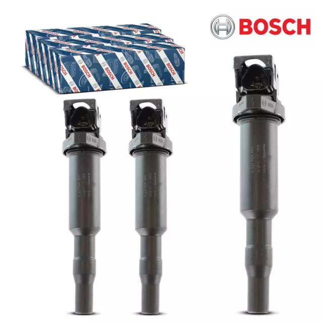 Bosch 0221504464 Bobina Accensione 3x Per BMW E46 E90 E93 E92 E91 E39 E60 E61
