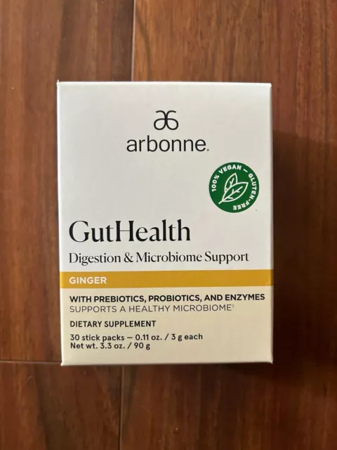 Arbonne Gut Health Digestion & Microbiome Support - Ginger