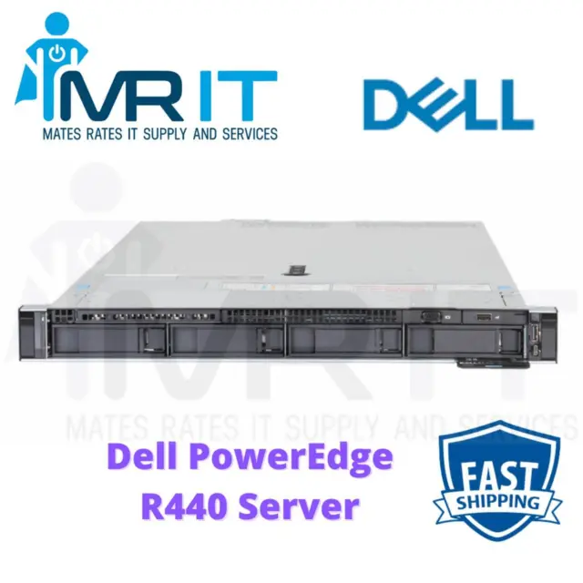 DELL Poweredge R440 4 LFF+CD Drive 2x Intel Xeon Bronze 3106 @ 1.70GHz 128GB RAM