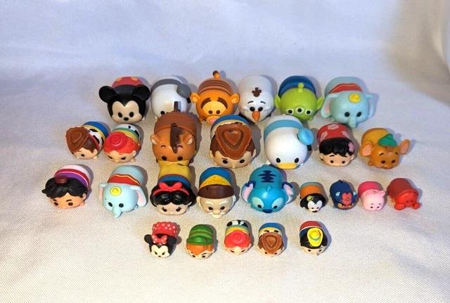 Lot of Disney Tsum Tsum vinyl pvc figures Toy Story Mickey Mouse Donald mini