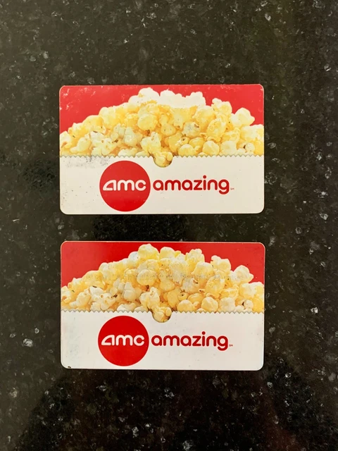 AMC $25 Gift Card X2