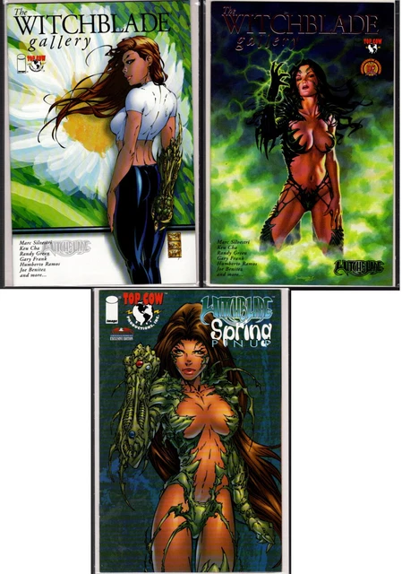 WITCHBLADE GALLERY (2 different) + Spring Pin Up