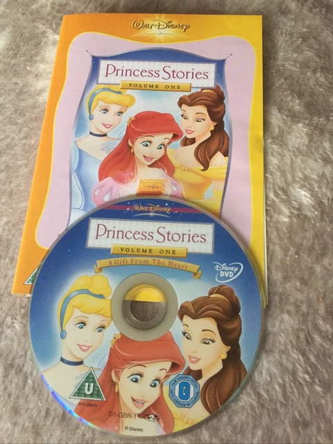 DISNEY PRINCESS STORIES Vol. 1 Dvd Disc And Artwork Only No Case Very ...