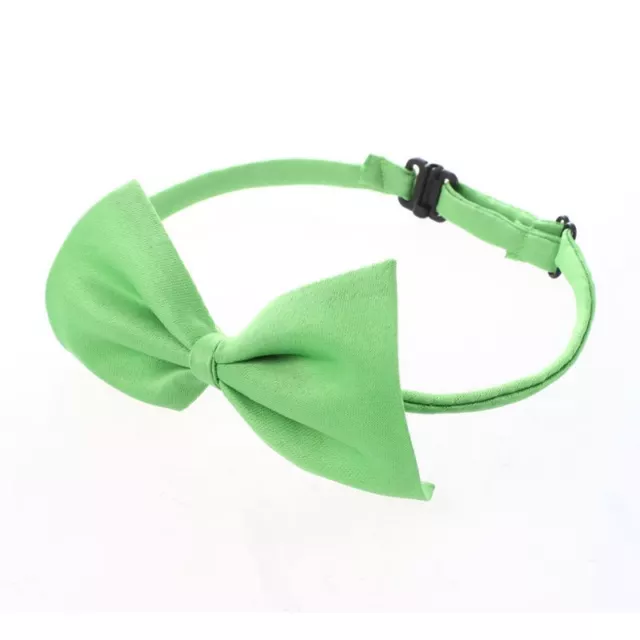 2 Piezas de Corbata para mascotas Collar Accesorio Pajarita Verde C6A71906