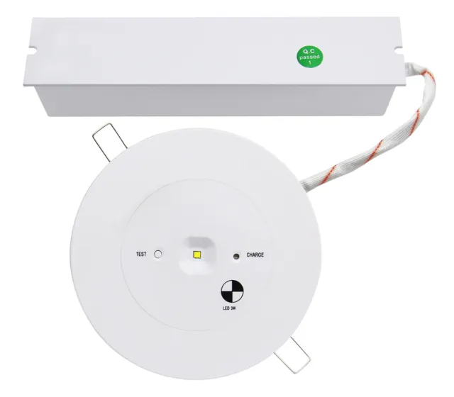 LED Einbau Runde Notausgangslicht Slimline Panel Nicht gewartet EML03 2