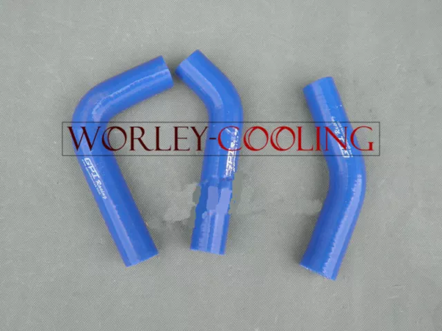 BLUE silicone radiator hose for YAMAHA RD250 RD350 LC 4L0 4L1 brand new