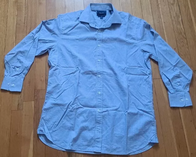 Faconnable Men's Casual Shirt Long-sleeved Size 17