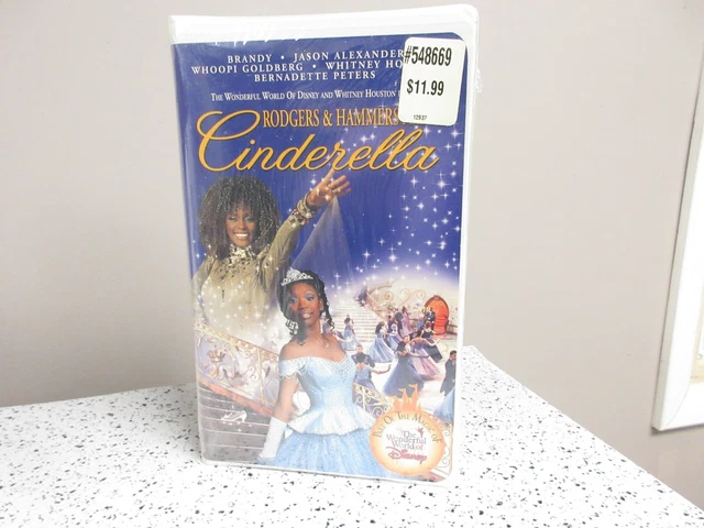 BRAND NEW SEALED Disney Rodgers and Hammerstein's Cinderella VHS Tape ...