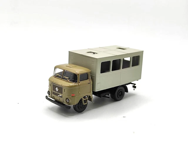 Kit Camion Vigili Del Fuoco IFA W50 TS-8 Scala TT (1:120) - Resina Non Dipinto - Panzer-Shop.nl