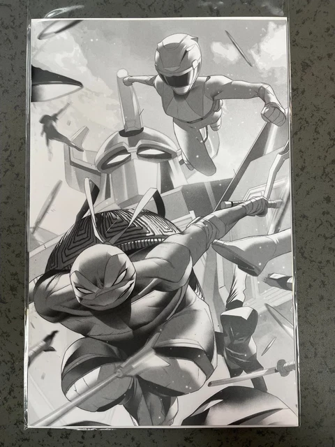 Mmpr Teenage Mutant Ninja Turtles II #1 (Of 5) Cover M 50 Copy Variant Edition D