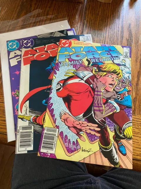 Atari Force issues 4, 6, and 7 Vol II (DC 1984) 3 complete issues