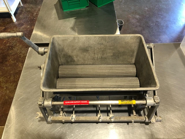Kook-E-King Cookie Depositor Machine - Manual - Used - with (8) dies