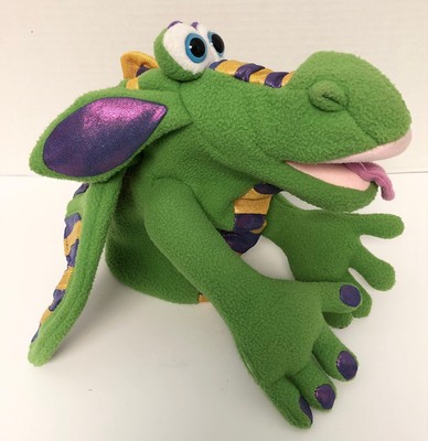 plush green dragon