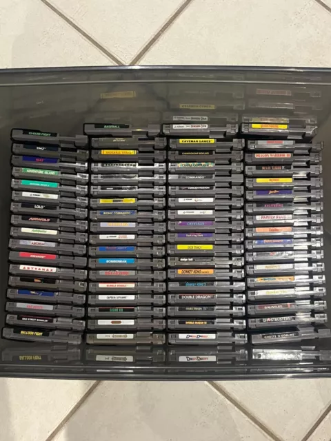 NES Games with dust sleeve - Cleaned and Tested - You Pick! - Combined Shipping!