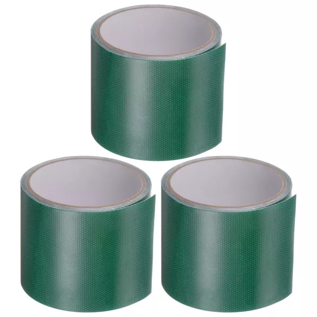 3pz Tessuto Riparazione Telo Nastro 3.15"x6.6ft Impermeabile Scuro Verde