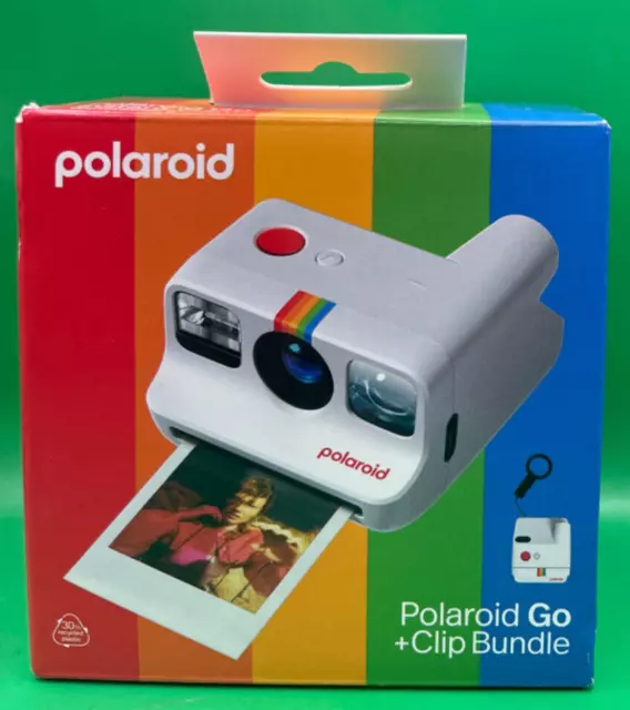 Polaroid Go + Clip Bundle Instant Camera Generation 2