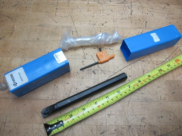 Kyocera Ceratip S10 X CTUPR2 indexable boring bar 5/8" shaft 7" OAL