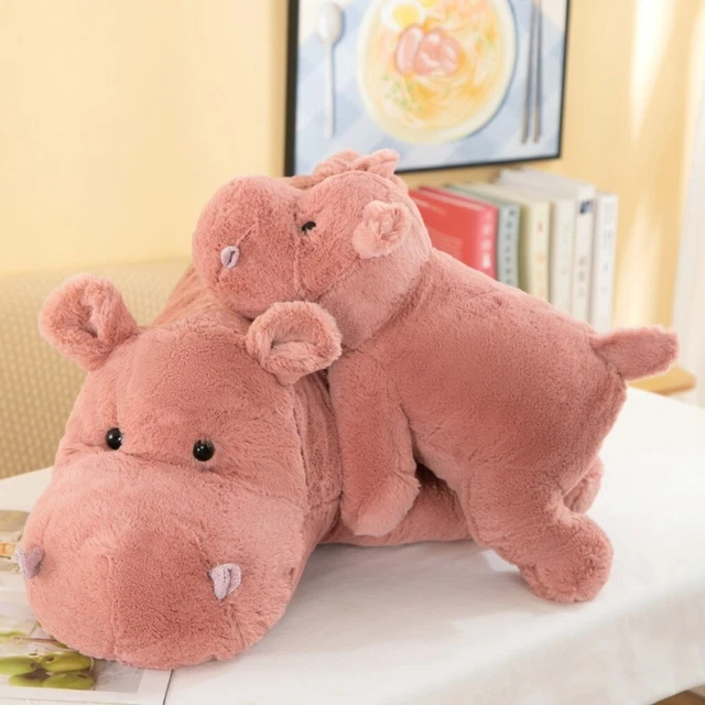 SOFT STUFFED ANIMAL Moo Deng Hippo Baby Cushion Pillow Christmas Gifts